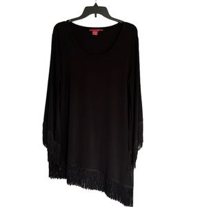 Fringed Tunic Top